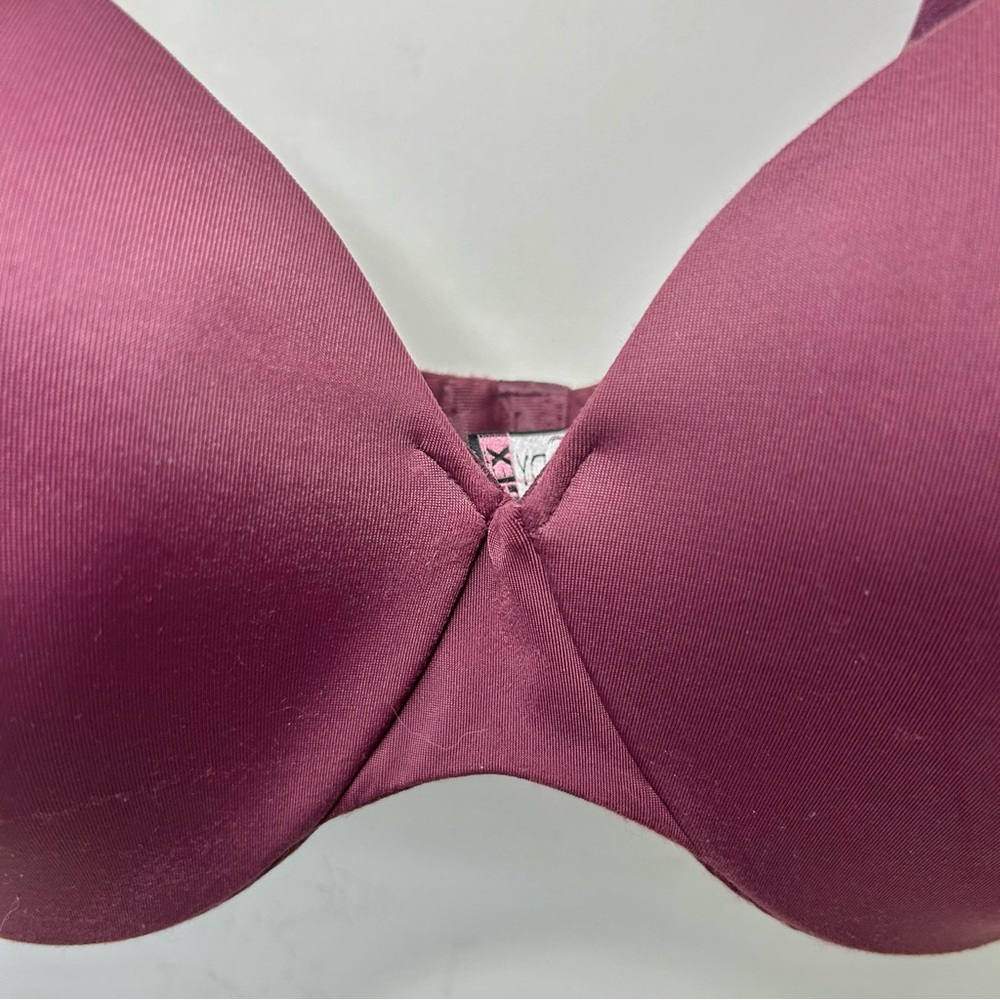 Victoria’s Secret Body by Victoria IPEX Maroon Adjustable Strap Bra 34DD - Picture 2 of 13